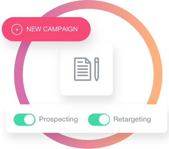 Campaign setup icon Campaign setup icon