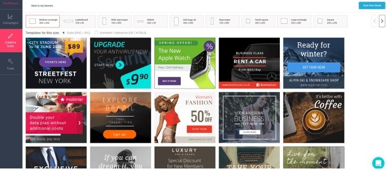 Banner Ad Impressions - 