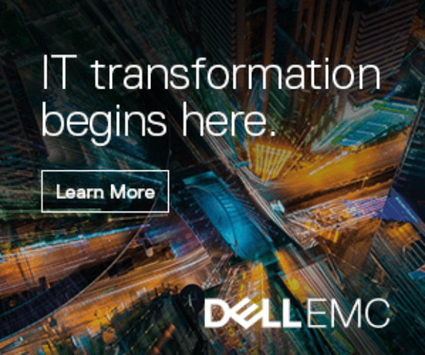 Dell emc banner ad